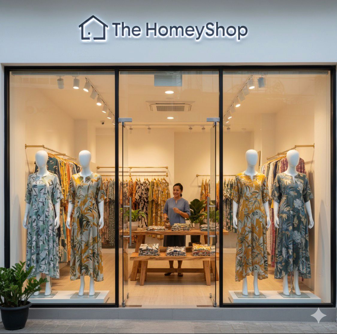 thehomeyshop baju daster